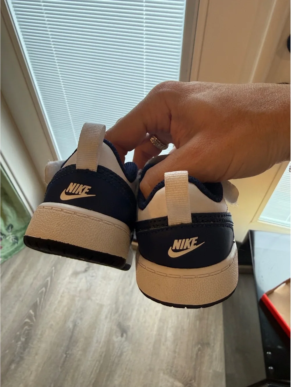 Nike Court Borough Low, 4C, EUC, Baby Sneakers